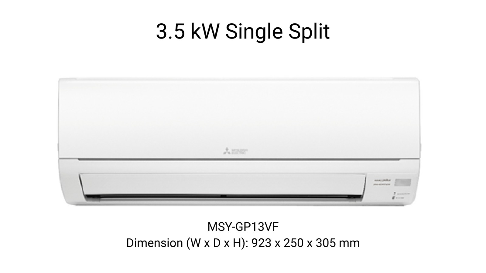 Mitsubishi Electric Starmix แอร์อินเวอร์เตอร์ 12,000 BTU